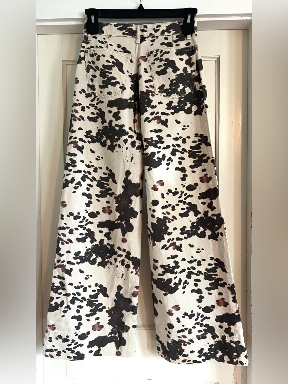 Leon Double Hem High-Rise Wide-Leg Cuffed Jeans by Pilcro Size 25 - Picture 6 of 15